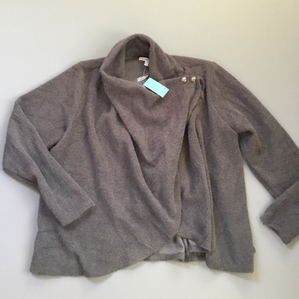NWT Maurices Cowl Drape Wrap Sweater